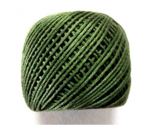 6 Ply - Dark Olive Green Strand Cotton Thick Thread Yarn Cross Stitch Embroidery
